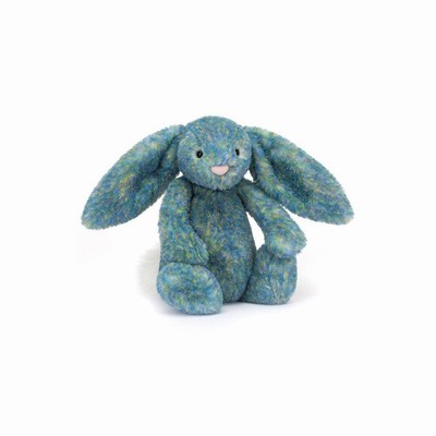 Jellycat Bashful Luxe Azure Conejitos | CERH-30756